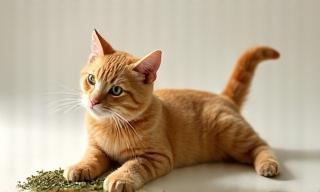 Giocattolo di peluche per gatti ripieno di erba gatta biologica