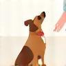 Icona che rappresenta addestramento base cani